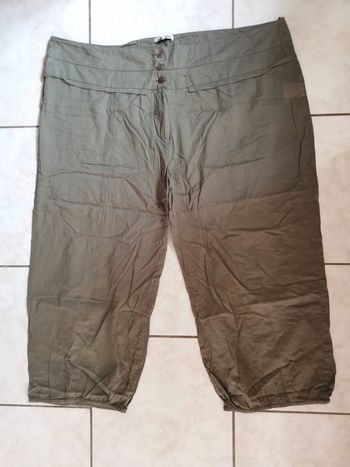 Pantacourt kaki