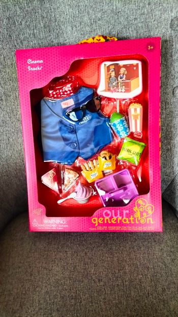 Coffret accessoires pour poupées our génération