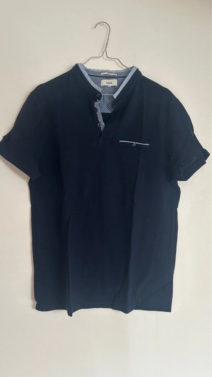 Polo bleu marine Jules