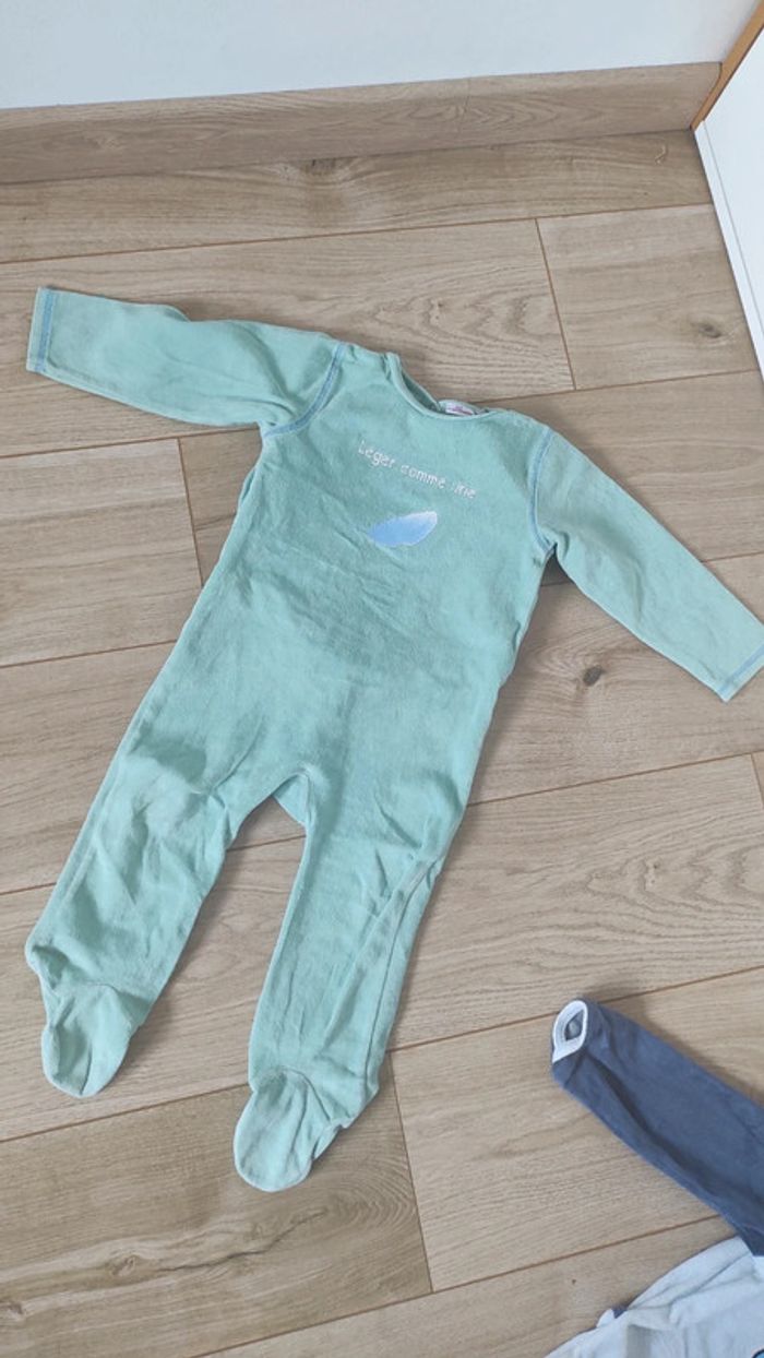 Pyjama velours 1 pièce