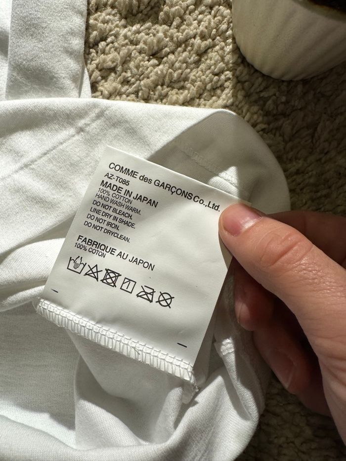 T shirt comme des garçons - photo numéro 5