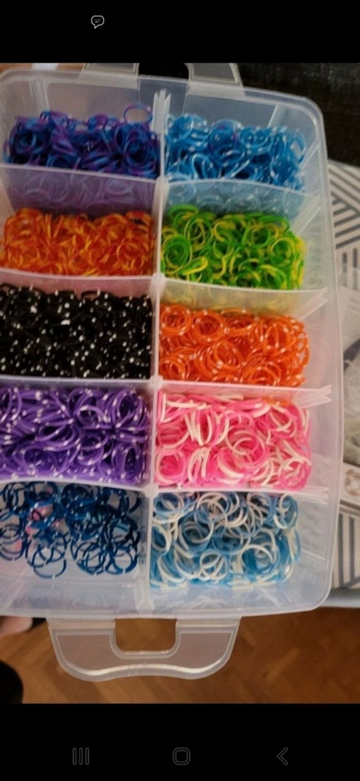 Très grand nombre d'élastiques à bracelets - photo numéro 7
