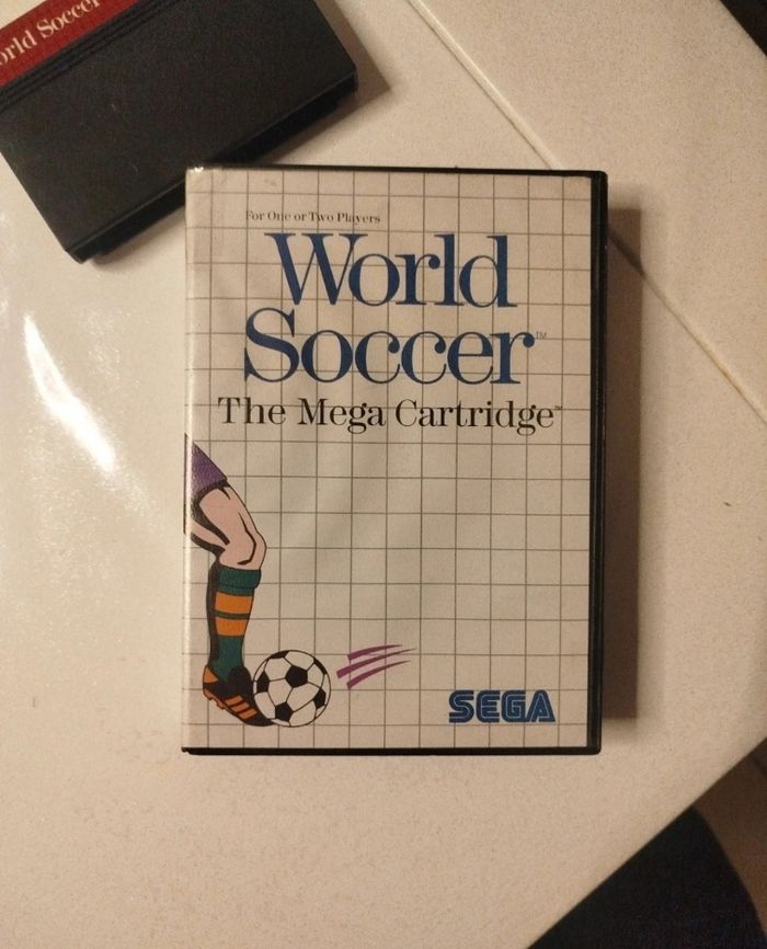 World soccer master system sega - photo numéro 2