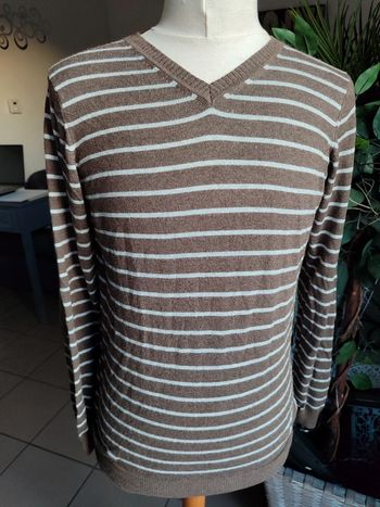 Pull rayé