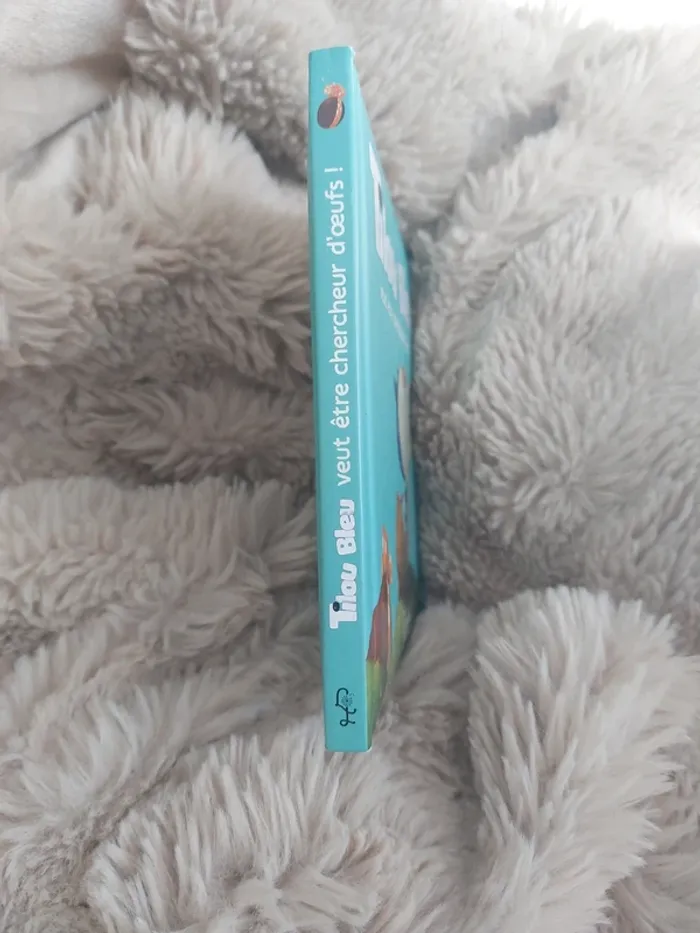 Livre tilou bleu veut être chercheur d'œuf - photo numéro 2