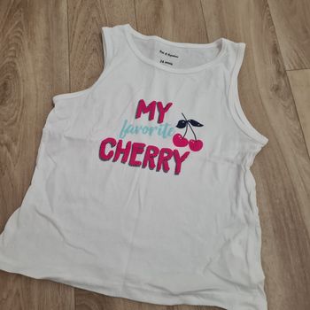 T-shirt débardeur bébé 24 mois pat et ripaton
