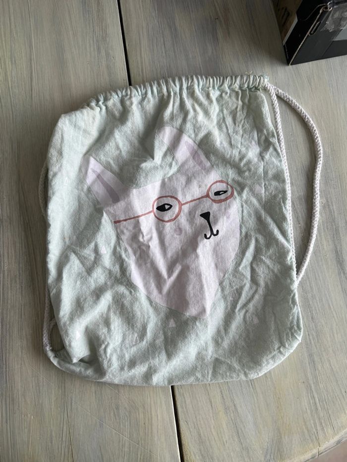 Sac tissus avec corde