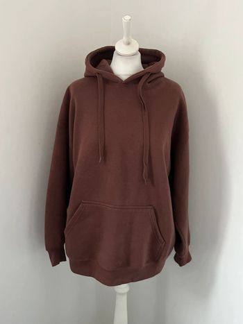 Sweat à capuche marron pull and bear S
