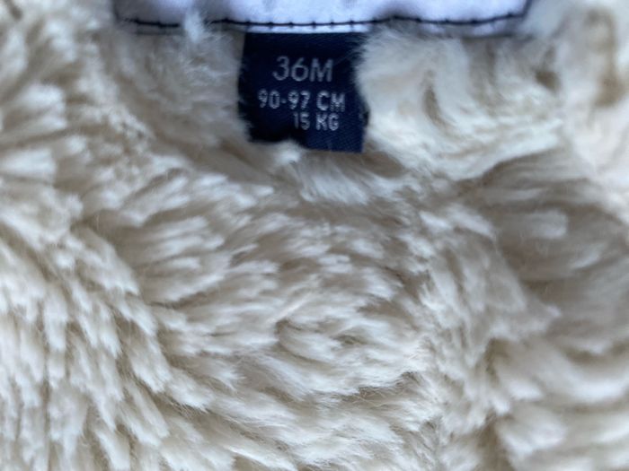 Manteau capuche fille gris 3 ans kiabi - photo numéro 6