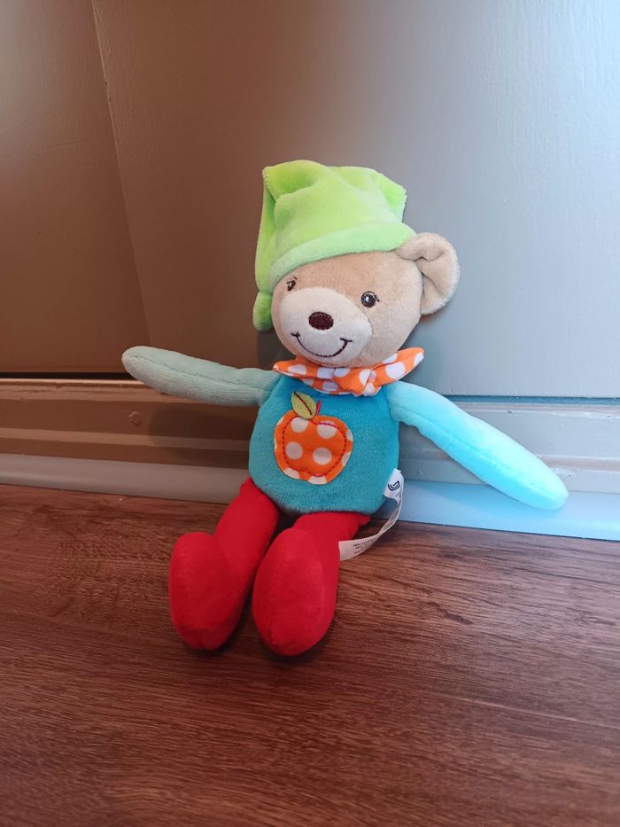 Peluche doudou Kaloo- super état- multicolor - photo numéro 2