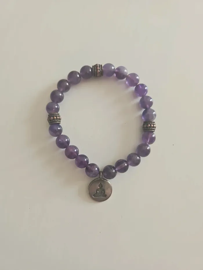 Bracelet améthyste - photo numéro 2