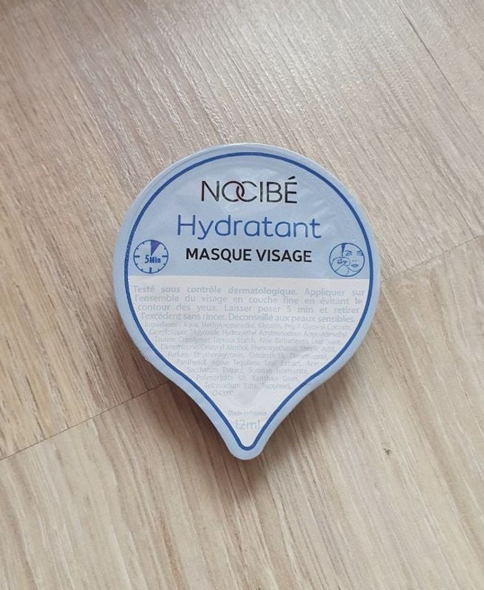 Nocibé masque visage hydratant