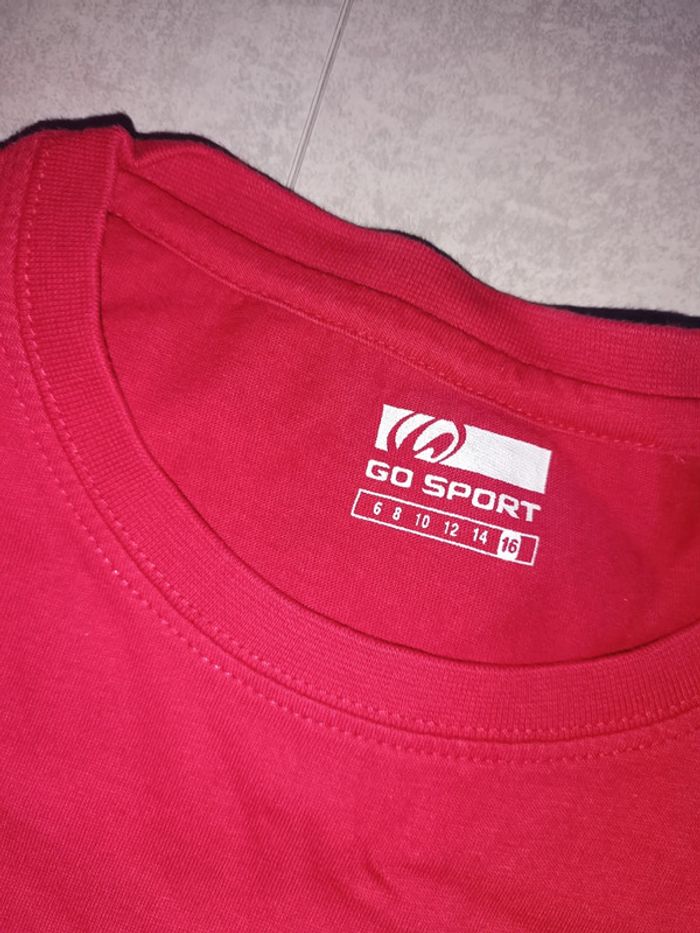 Tee shirt go sport 16 ans - photo numéro 2