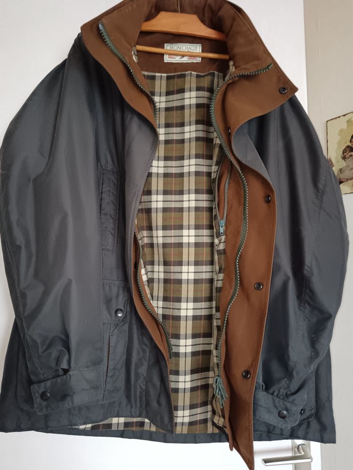 Veste de chasse homme kaki XL Monchaux - photo numéro 2