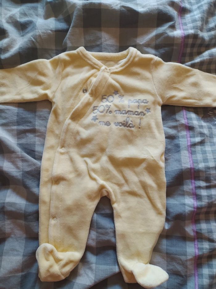 Grenouillère naissance chaude