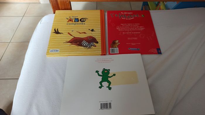 Lot livres comptines et alphabet - photo numéro 2