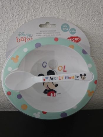 Vaisselle bébé Mickey