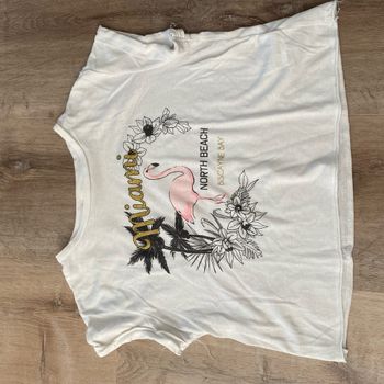 Croq top flamant rose