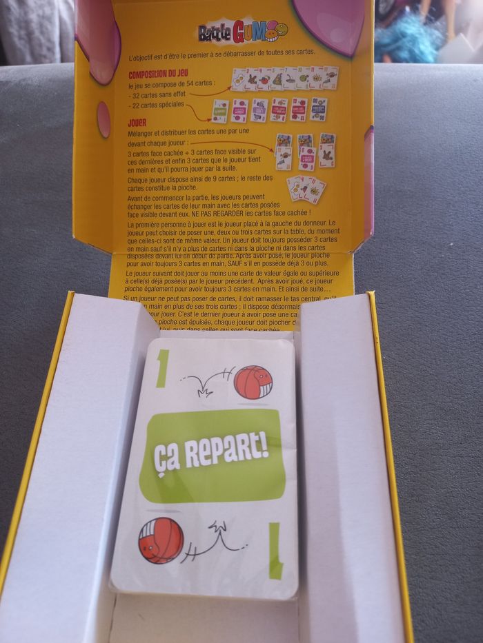 Jeu battle gum France cartes - photo numéro 4