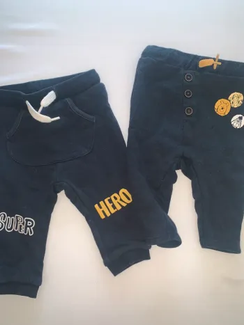 Lot de deux joggings 6 mois