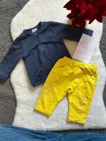 Ensemble ~ tape à l’œil ~ 12 mois