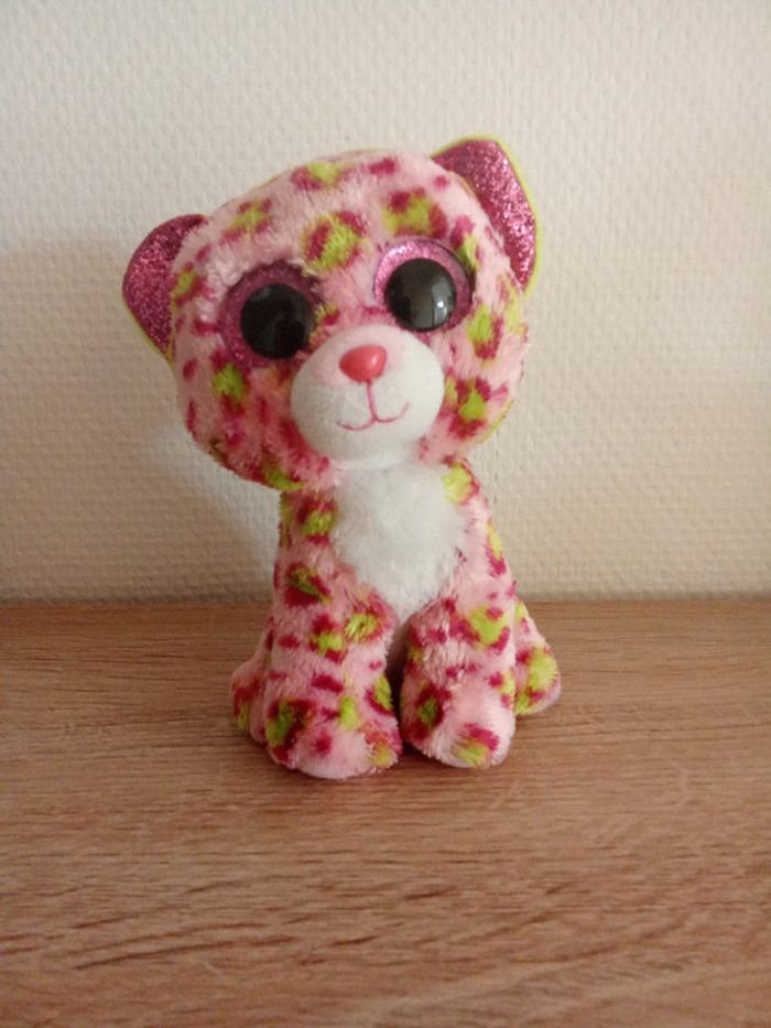 Peluche ty. Panthère rose Lainey