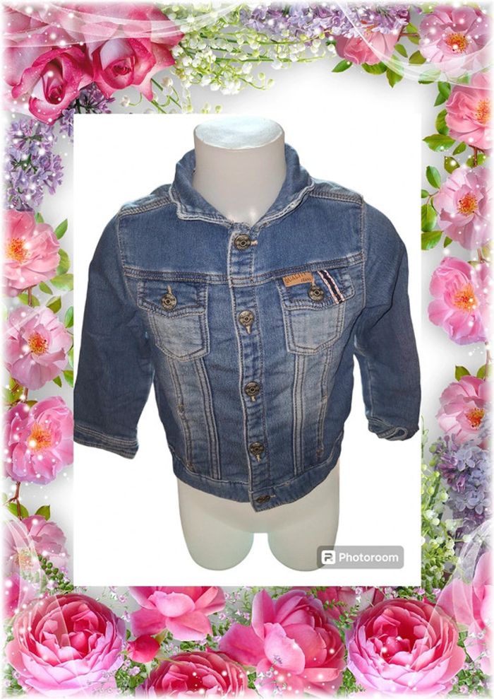 💫🌸 Veste en jean pour fille 🌸💫