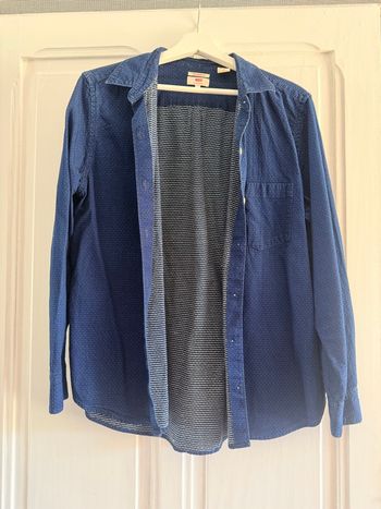 Chemise bleue à pois Levis 