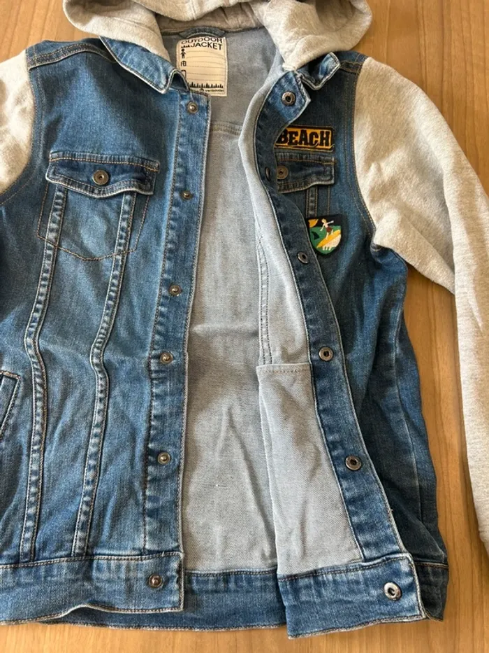 Veste en jeans verbaudet 12 ans - photo numéro 4