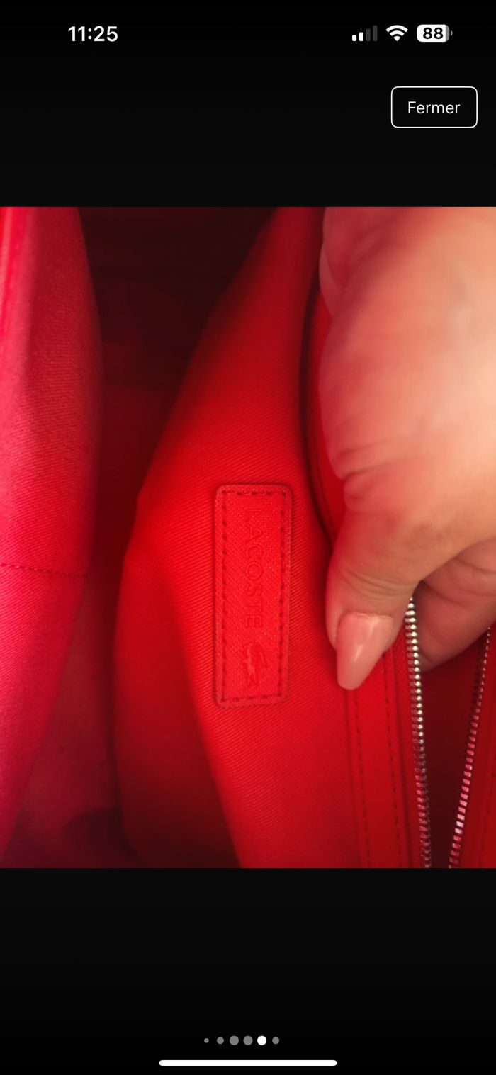 Sac à main Lacoste - photo numéro 6