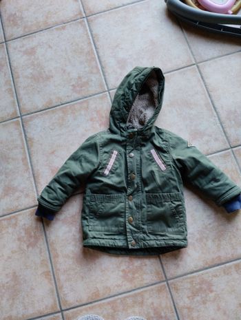Manteau garçon 1/2 ans Poco Pianobien sympas avec capuche