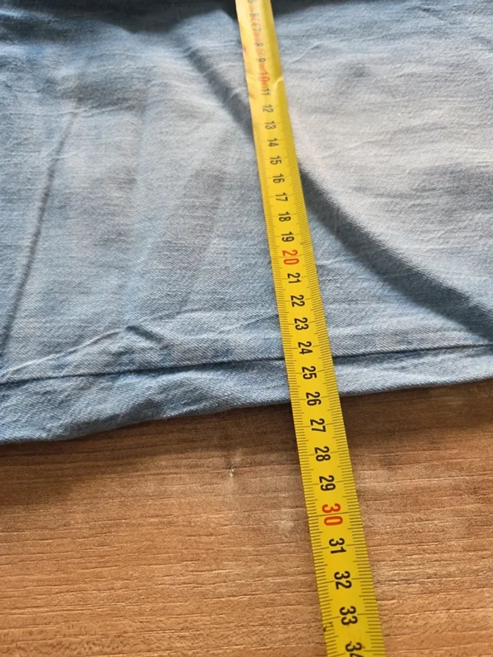 👖 Jeans W27 | Tfr 36/38 Le temps des cerises effet délavé taille 27 - photo numéro 12