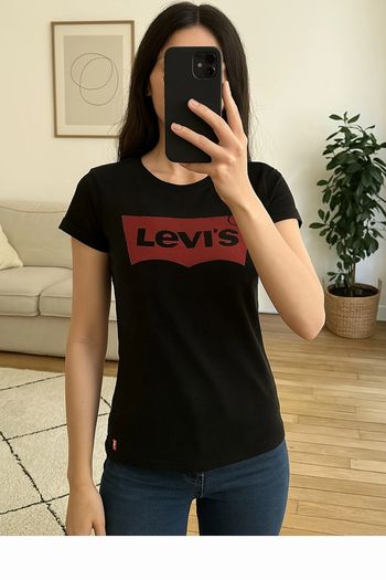 T-shirt Levi’s noir femme – Taille XS