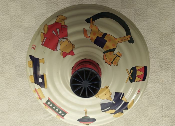 Grande toupie Vintage en métal - photo numéro 2