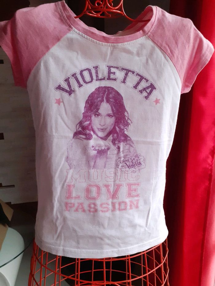 Tee-shirt Disney violetta