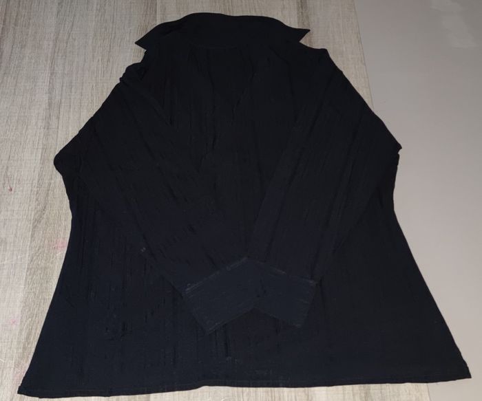 Blouse femme Ikebana – Taille 46/48 – Noire – Bon état - photo numéro 5
