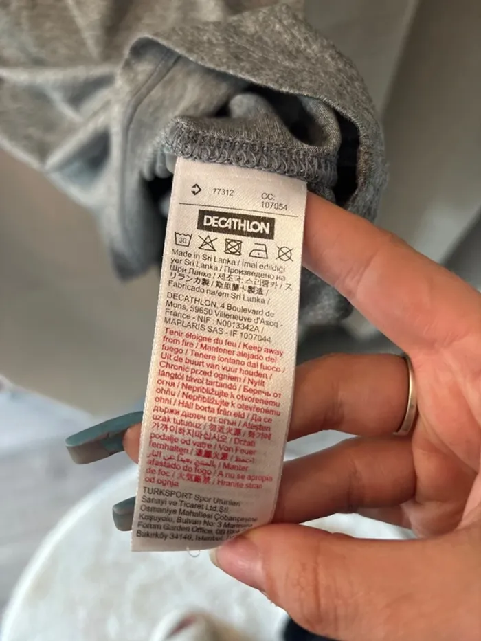 Débardeur de sport gris Domyos - photo numéro 4