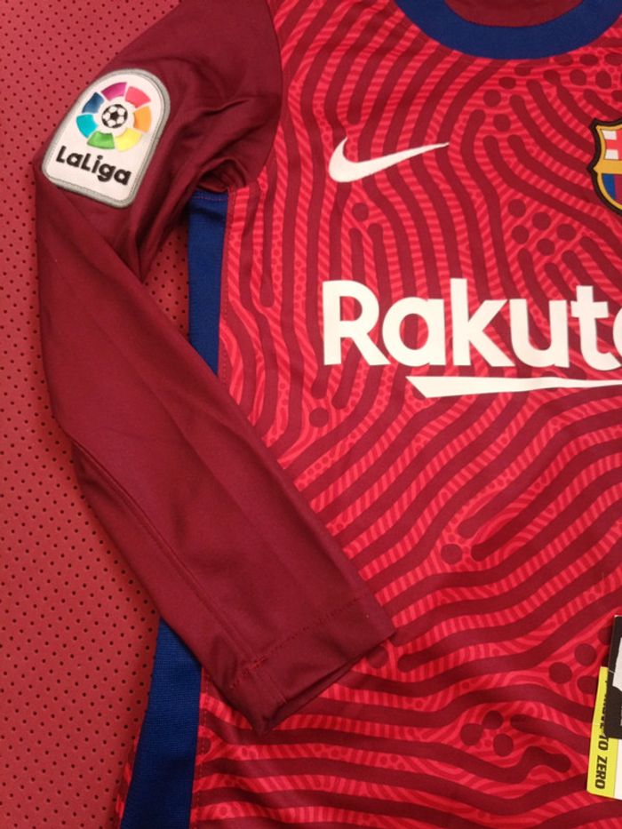 Maillot de foot FC Barcelone, Nike Authentique Officiel taille enfant 6/8 ans, Neuf - photo numéro 3