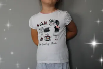T-shirt terre de marin taille 4 ans