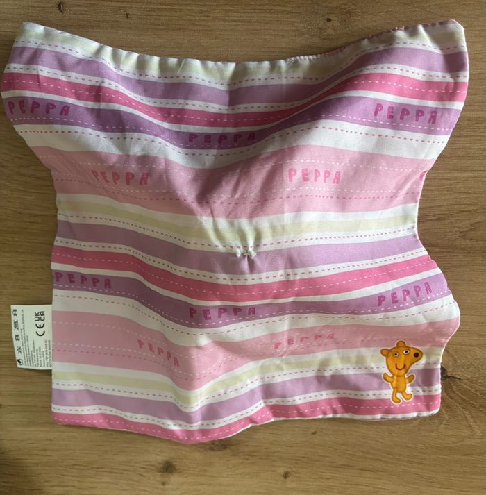 Neuf doudou plat cochon rose peppa pig - photo numéro 3