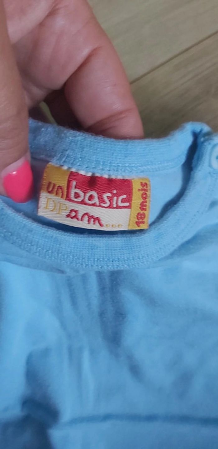 Tee-shirt manches longues garçon DPAM 18 mois (78) - photo numéro 2