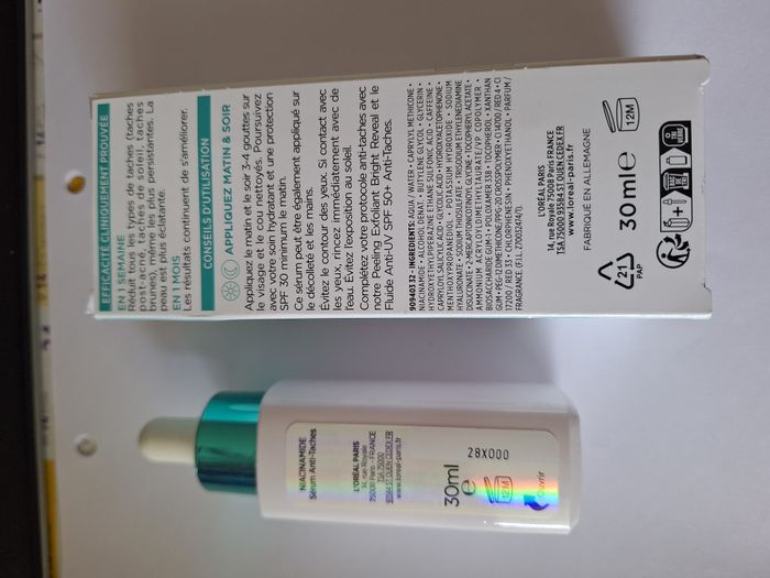 Bright Reveal Sérum Anti-Taches Niacinamide l'Oréal - photo numéro 2