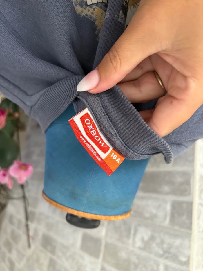 Sweat Oxbow - vintage - taille 16 ans - en très bon état - photo numéro 5
