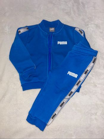 Ensemble puma bleu bébé