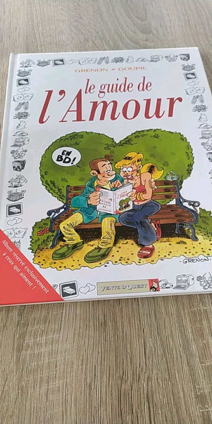 BD humoristique Le guide de l'amour