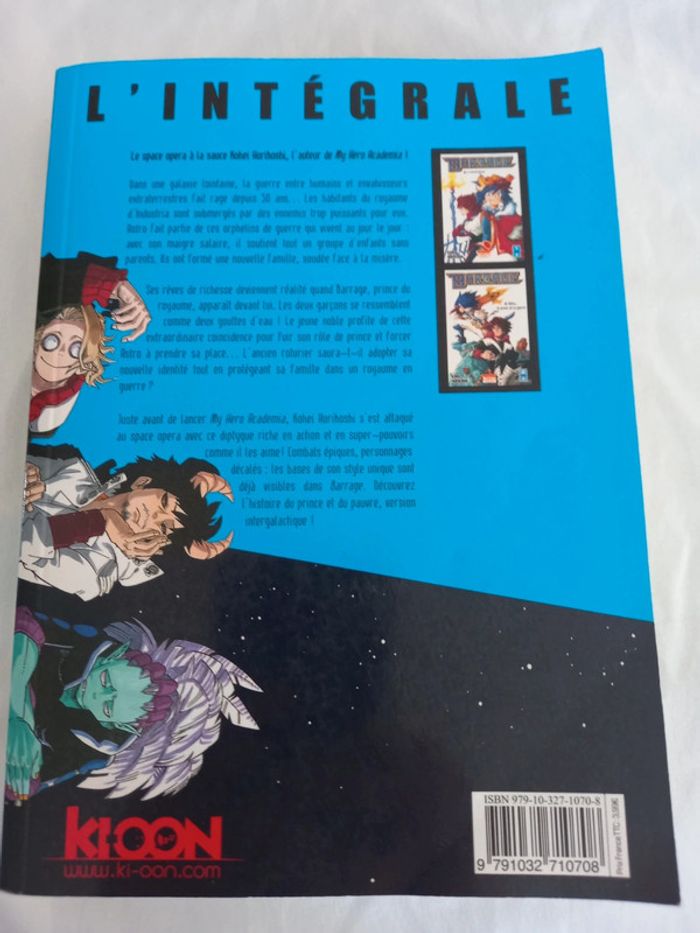 Barrage Manga Intégrale – TBE - 3€ - photo numéro 2