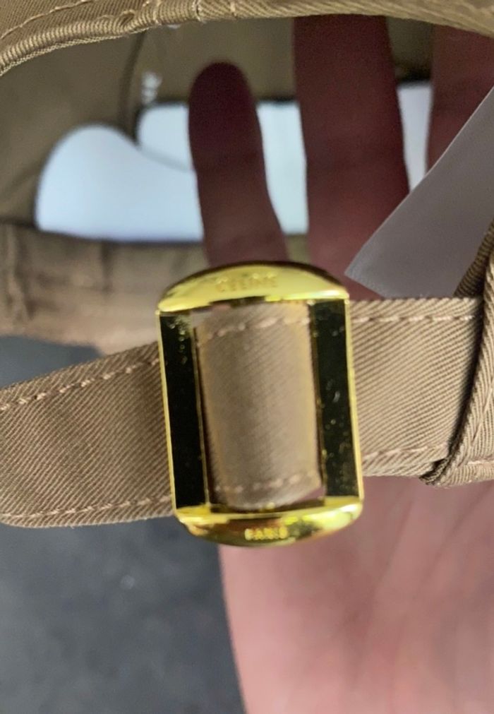 Casquette Celine triompe neuve beige - photo numéro 3