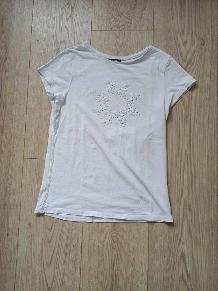 T-shirt fille Okaïdi taille 12 ans en bon état