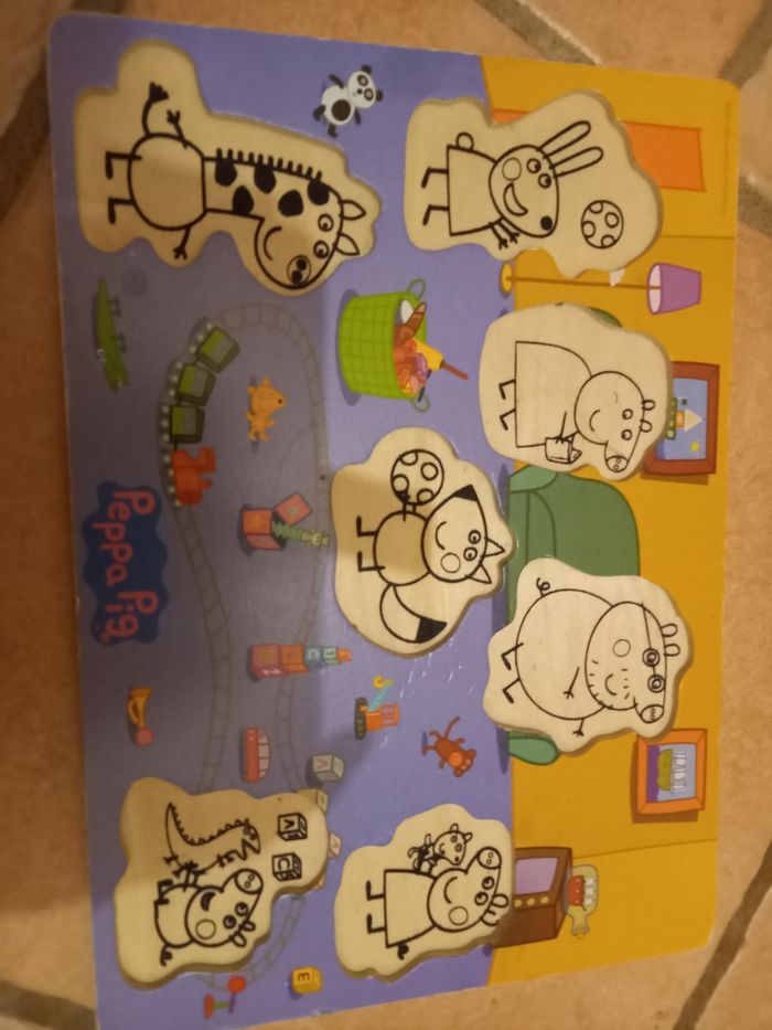 Puzzle peppa pig - photo numéro 2