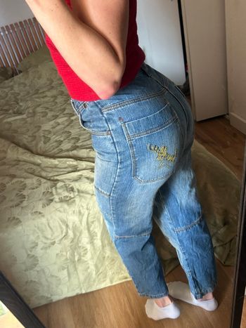 Bas avec coutures apparentes 